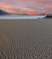 Morning at the Death Valley Race Tracks